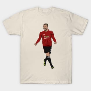 Luke Shaw Goal Celebration Vs City T-Shirt